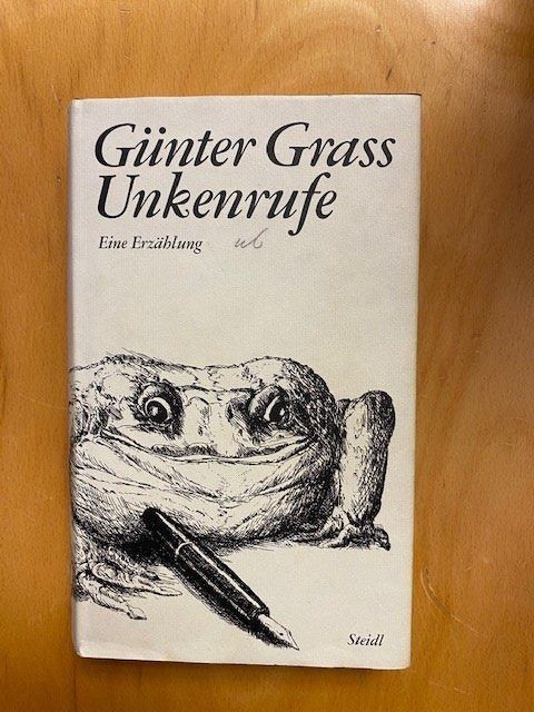 Libri: Günter Grass, Unkenrufe – Usato da Starrkirch-Wil venduto da UB007