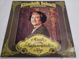 Elisabeth Schnell - Musik Zum Kafichränzli (LP, Volksmusik)