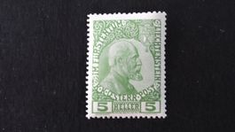 Liechtenstein Zmst. Nr. 1y**  (50.--)   139