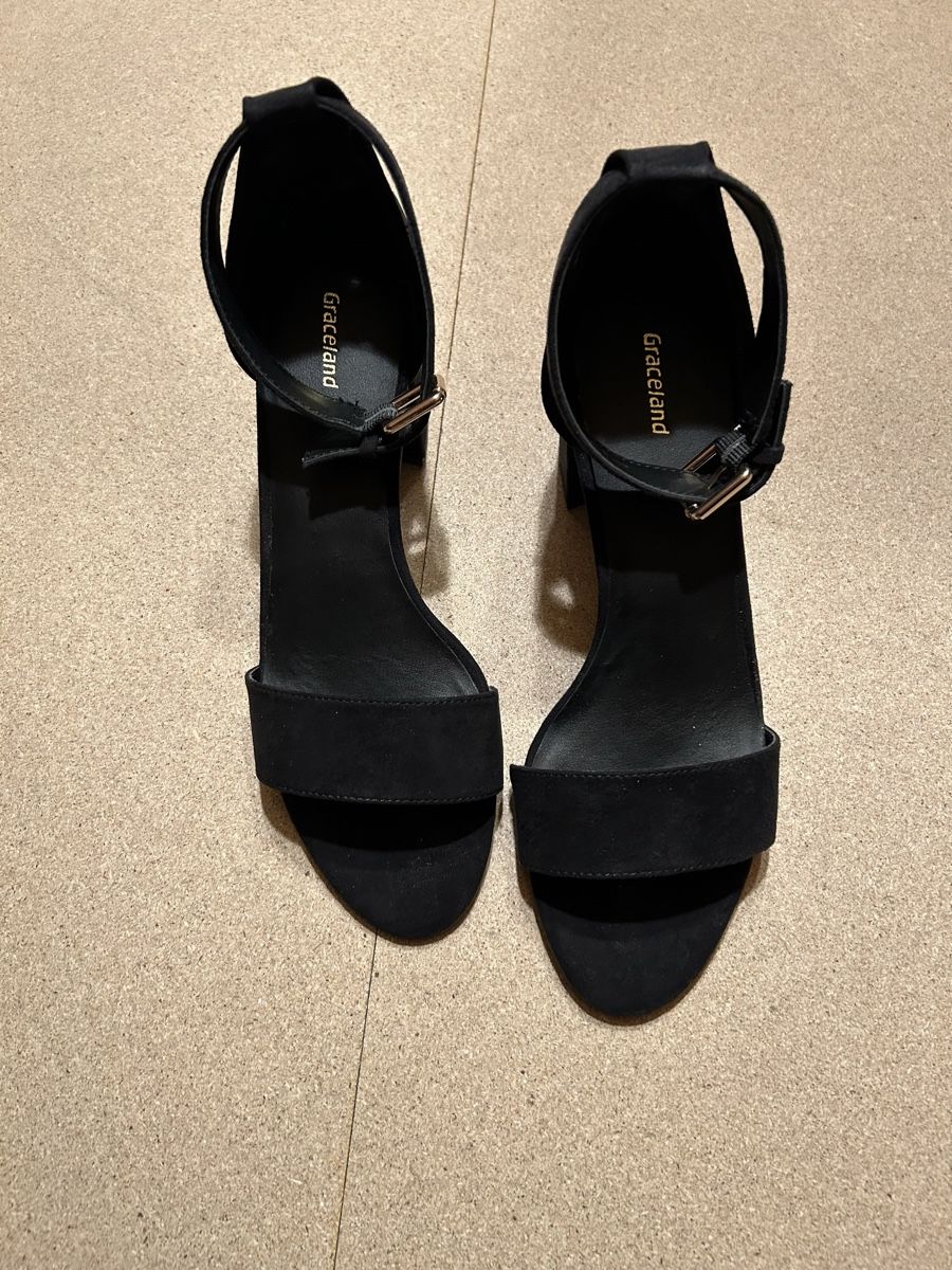 Graceland Damenschuhe: Sandales à talons noires taille 41 – Neu (gemäss Beschreibung) aus Vuisternens devant Romont von cavalier84 3