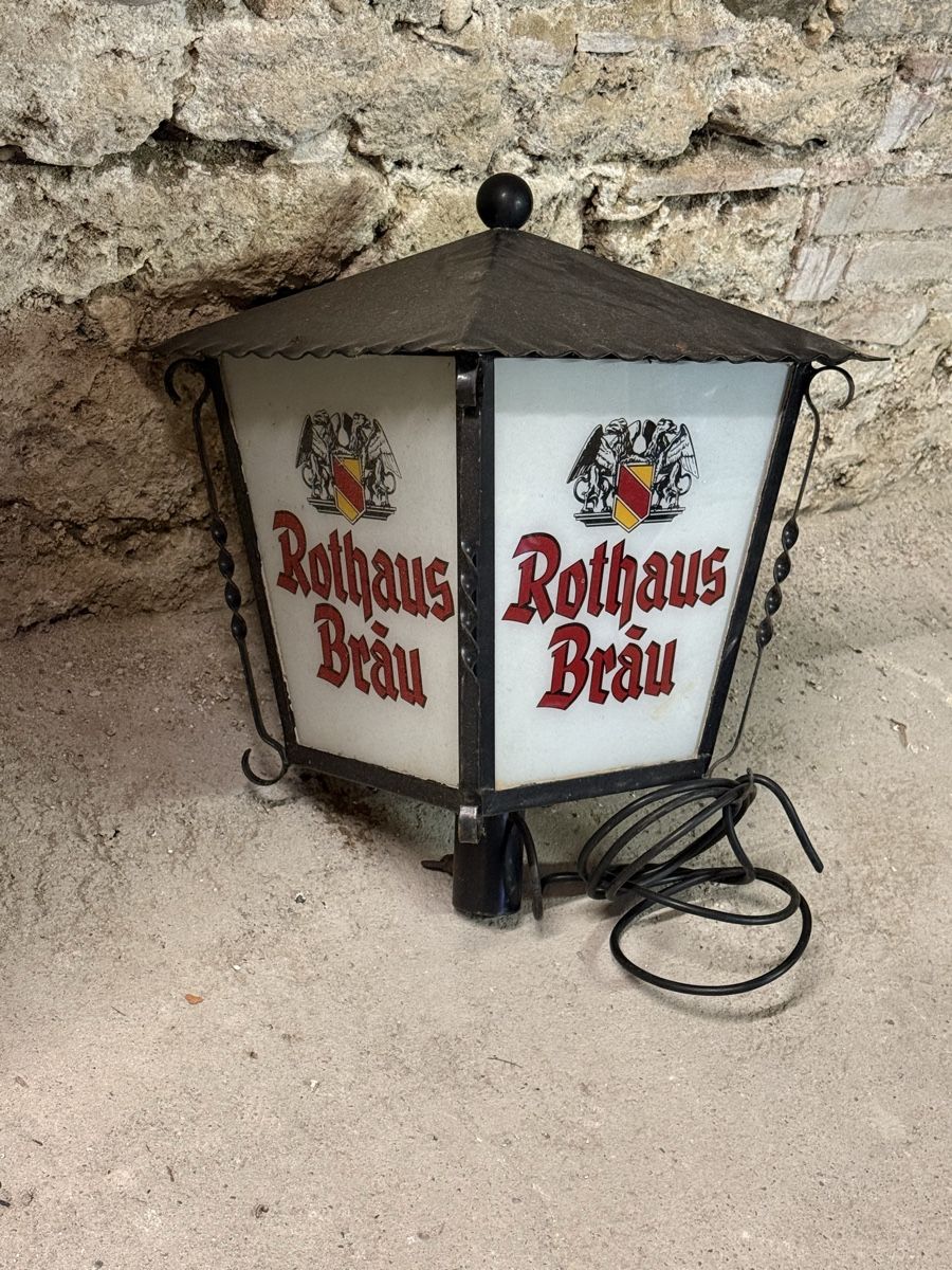 Lampen: Rothaus Bräu Laterne – Gebraucht aus Pfungen von glittergirl9