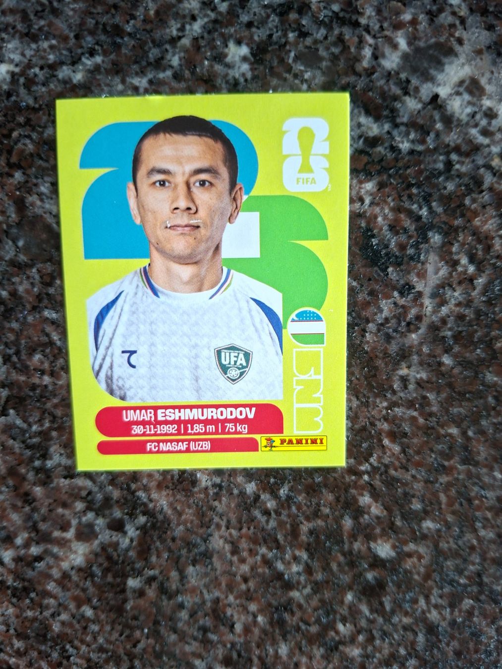 Panini Sammelbilder & Trading cards: Panini Sticker FIFA 2026: Umar Eshmuradov UZB 5 – Neu (gemäss Beschreibung) aus Erlinsbach von pfunky