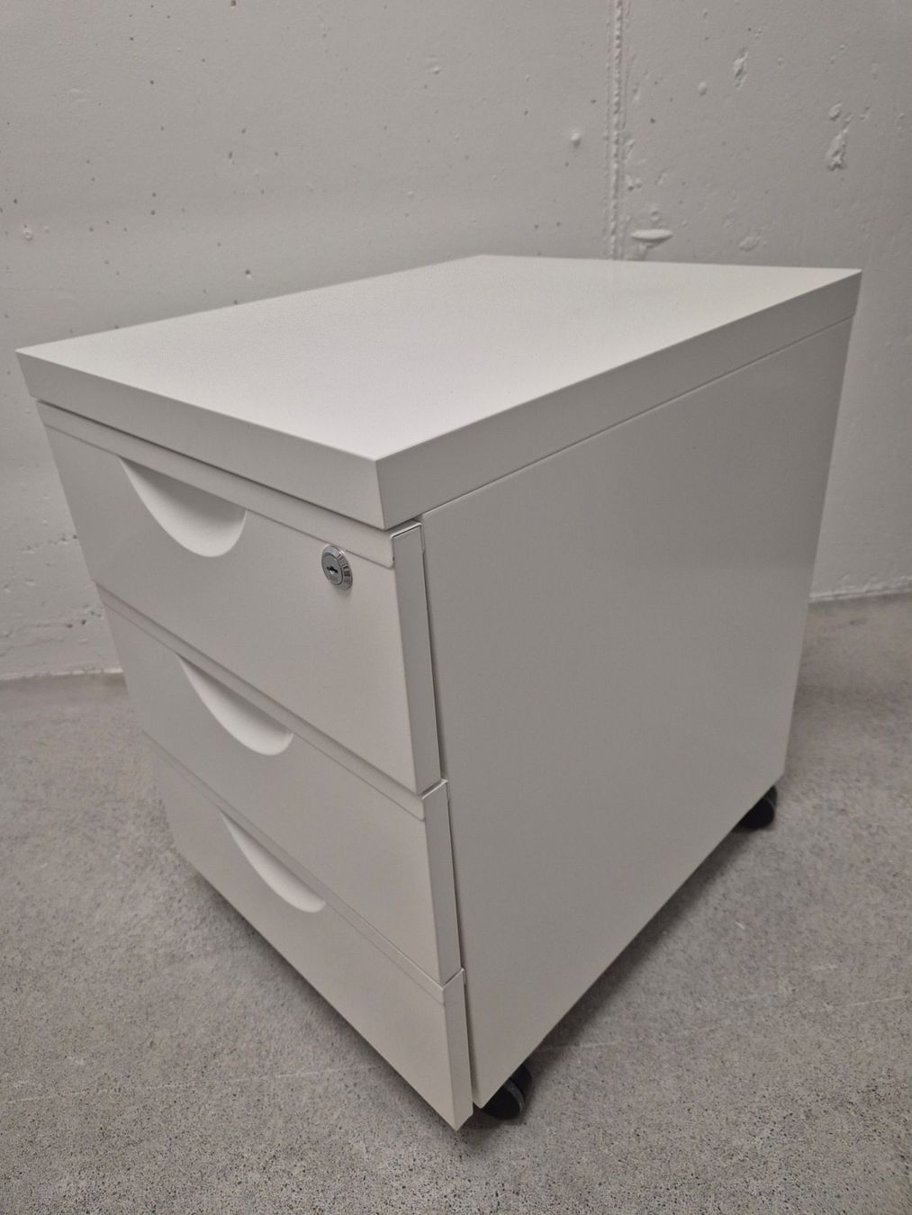Ikea Korpus: IKEA ERIK | Rollcontainer | 3 Schubladen | Schloss | Metall – Gebraucht aus Lachen SZ von sakadela 1