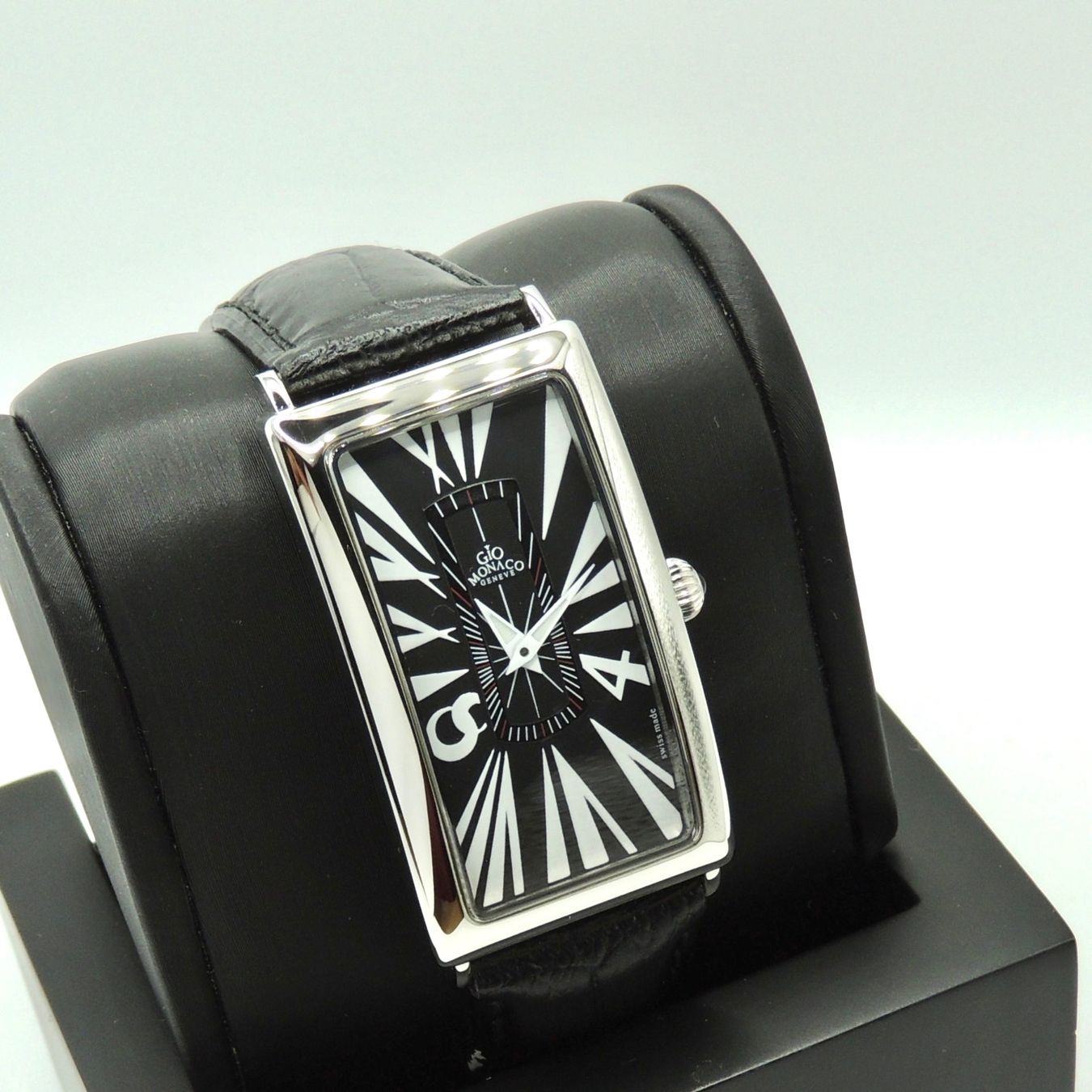 Zeno Orologi: Montre Gio Monaco Geneve "Angelo Curved" neuve – Nuovo e nell'imballaggio originale da Lausanne venduto da DuGoutetdesCouleurs