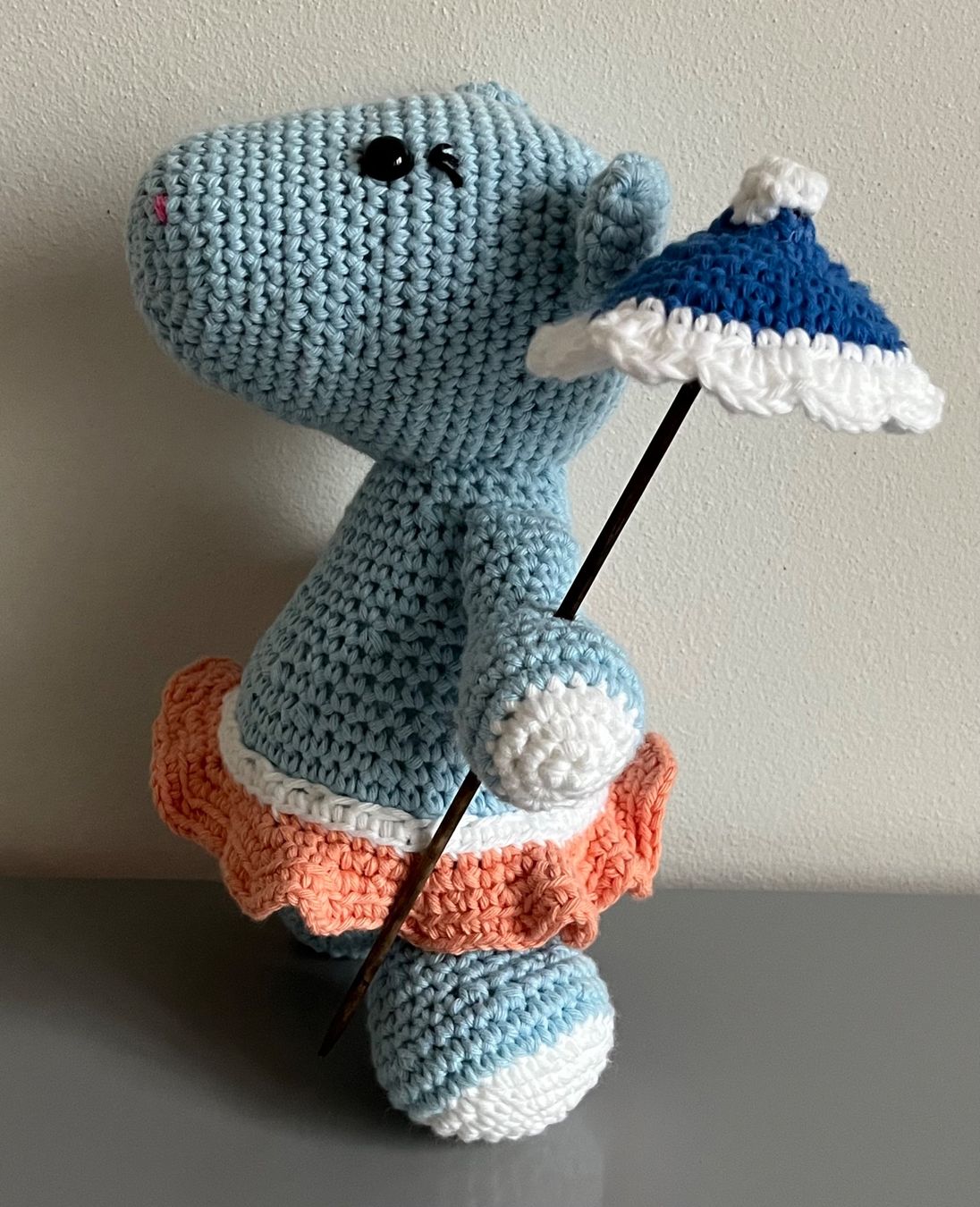 Giocattoli: Gehäckelter Hippo (neu) – Nuovo e nell'imballaggio originale da Zürich venduto da Mel_Meli 2