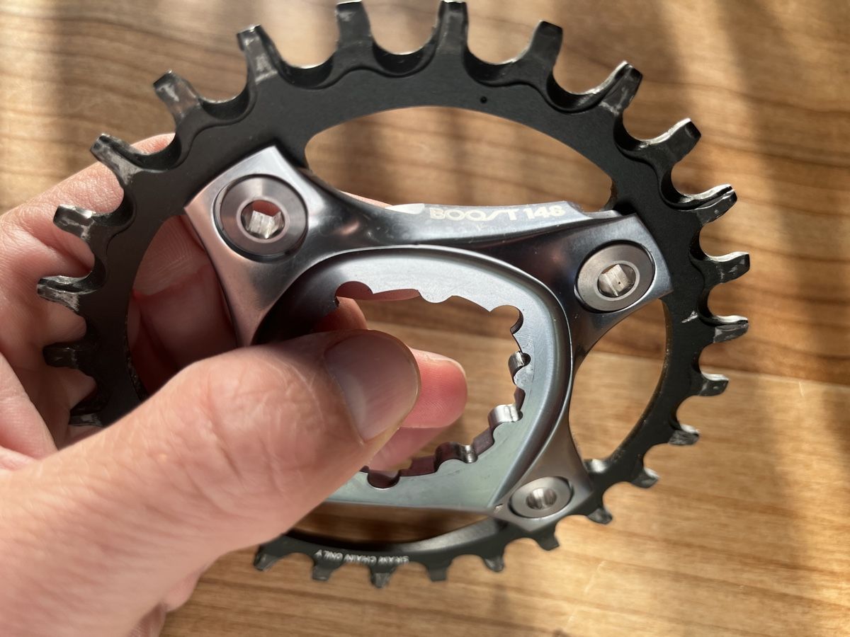 Sram Ersatzteile: Sram XX1 Spider und KB 28 – Gebraucht aus Saland von Michiwildberg