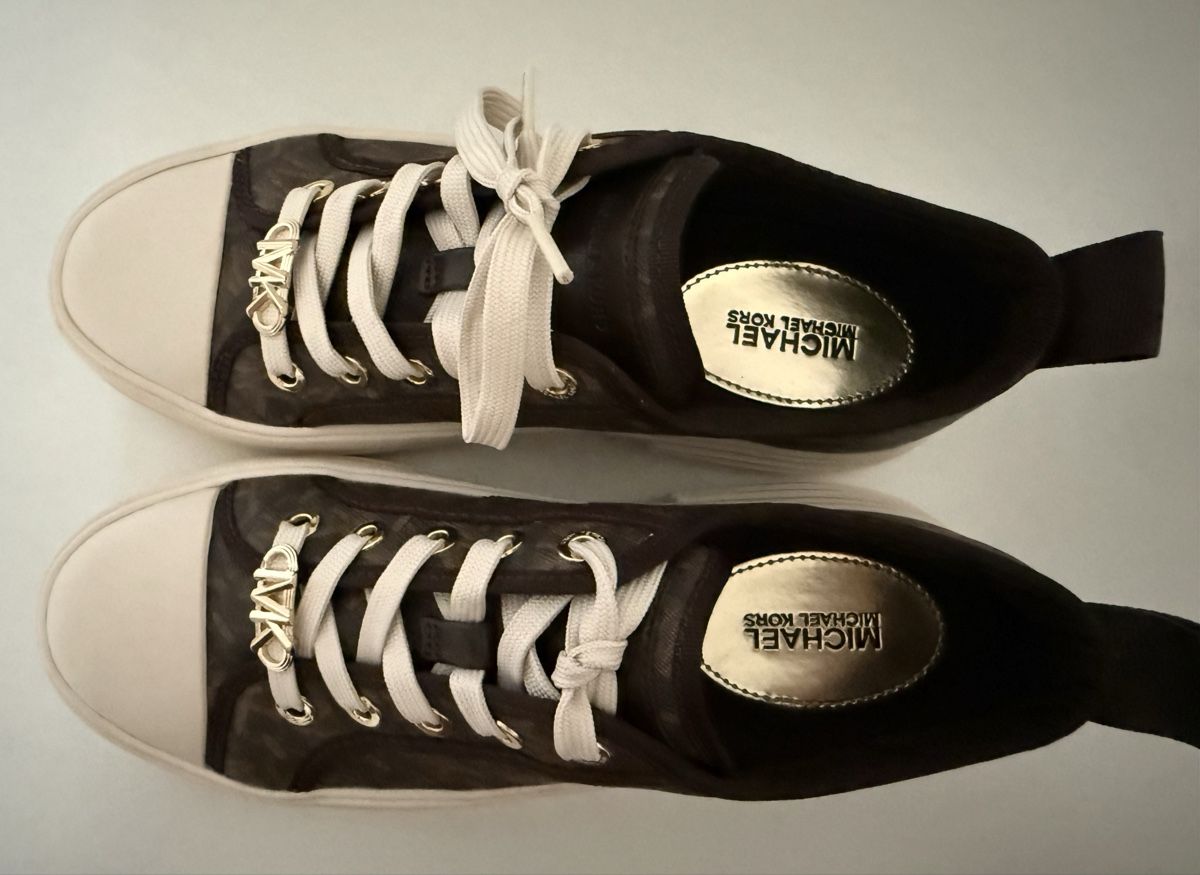 Michael Kors Scarpe da donna: Baskets Michael Kors marron logo – Nuovo e nell'imballaggio originale da Sion venduto da bij_ghy2 2