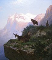Eduard BÜHLER Spiez, Wetterhorn ab Wengernalp