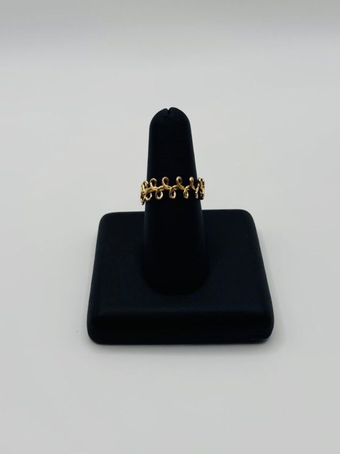Anelli: Golden farbiger Ring / Grösse: 51 – Nuovo e nell'imballaggio originale da Frutigen venduto da glanzvolles.leben