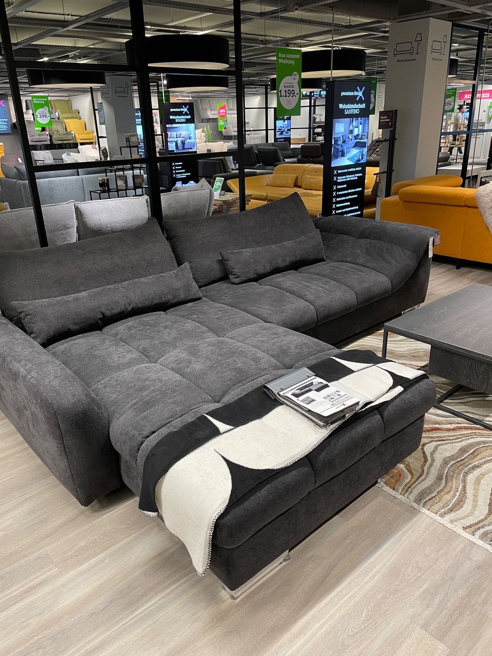 Mömax Divani: Ecksofa Waikiki – Usato da Rümlang venduto da yane_zh