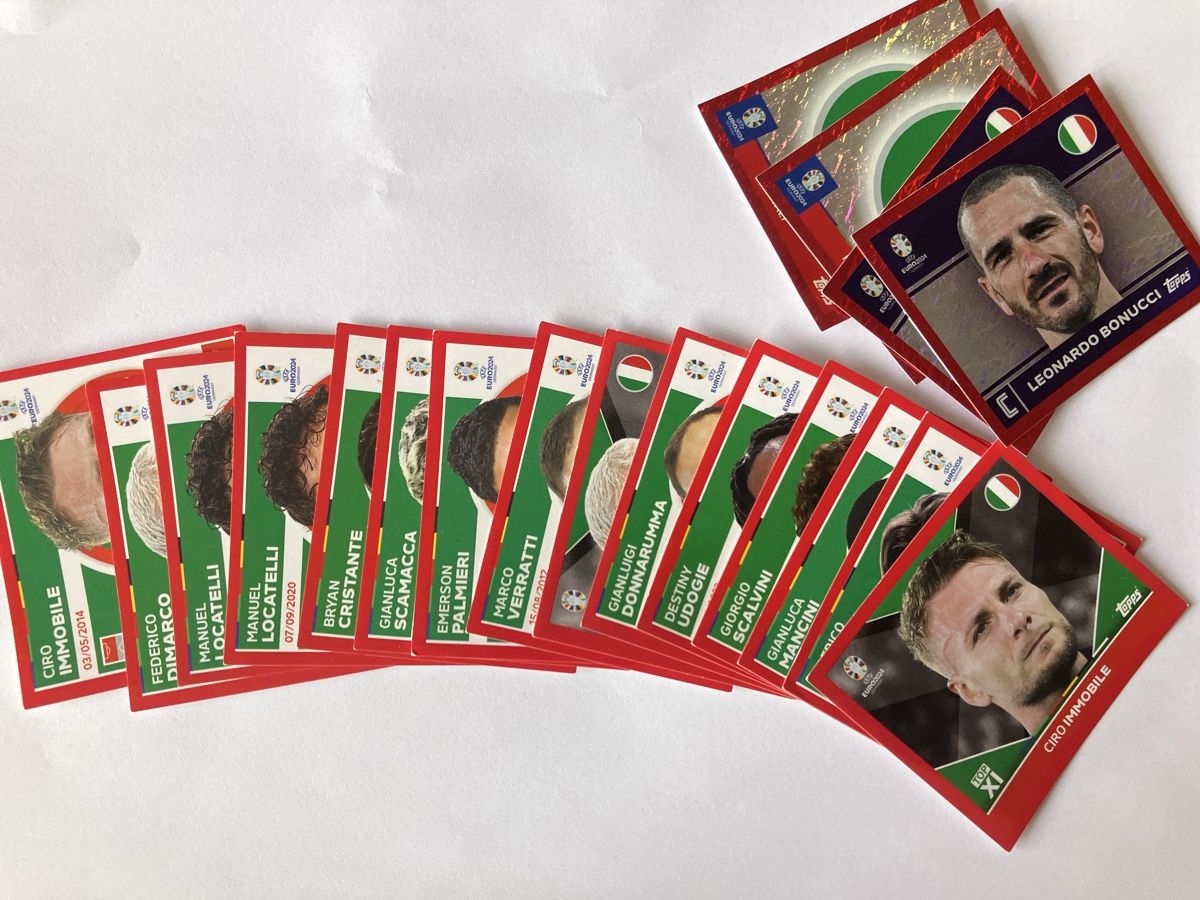Topps Carte collezionabili: Topp EURo 2024 ITALIA SET – Usato da Bülach venduto da gmeli84