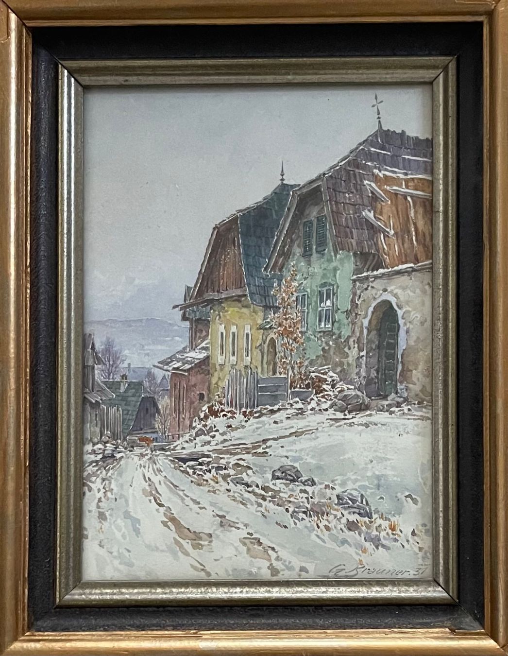 Dipinti: Gustav Brauner (1880-1966) – Usato da Grosshöchstetten venduto da Perle1951