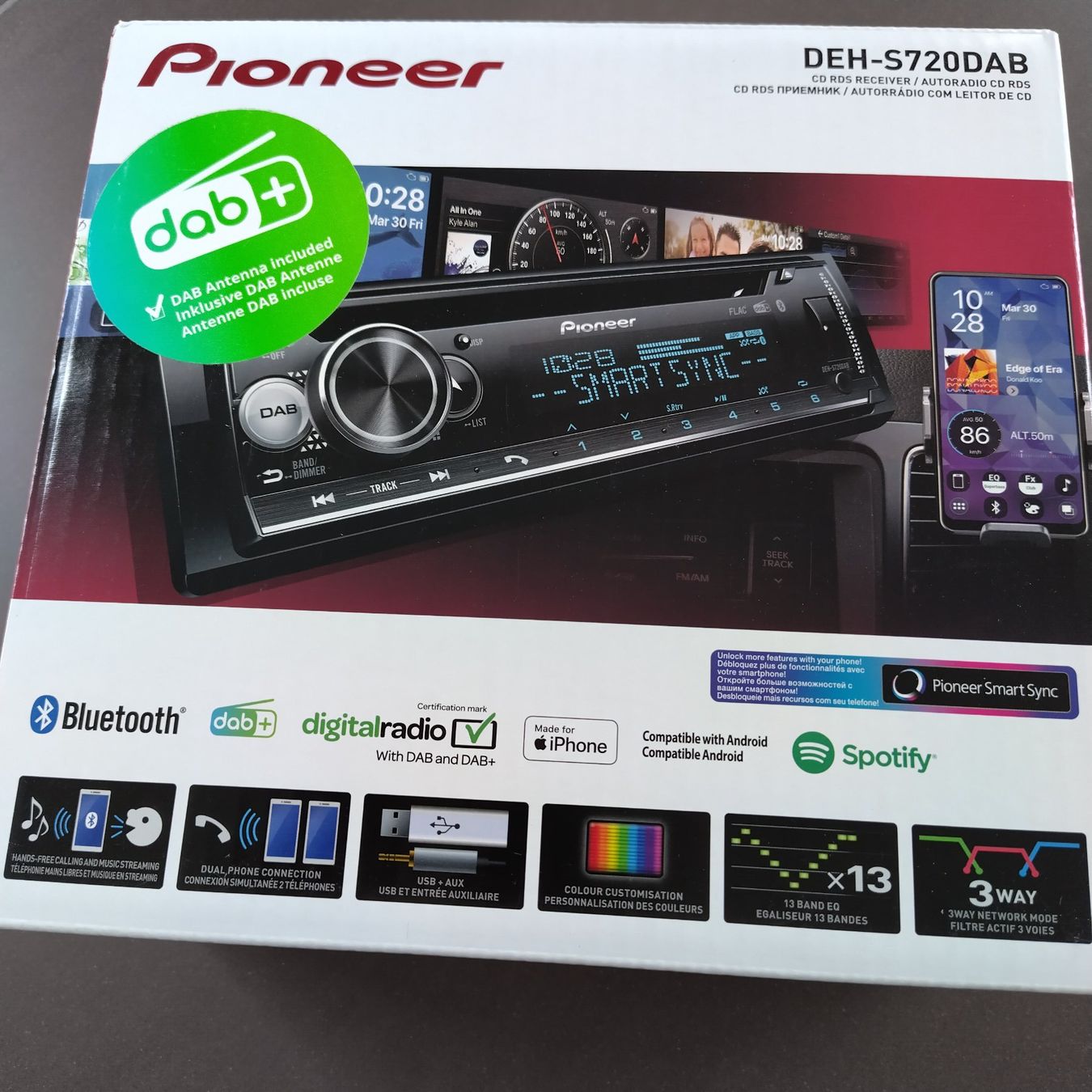 Pioneer Radio: Pioneer Autoradio DEH-S720DAB – Nuovo e nell'imballaggio originale da Herisau venduto da Ea83