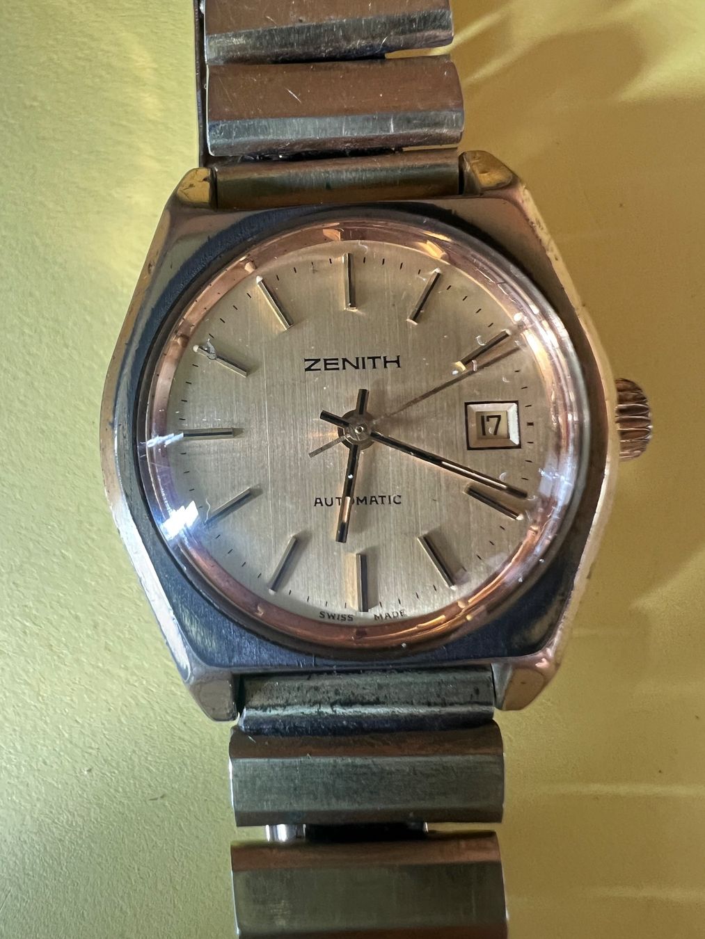 Zenith Orologi: Eine Zenith Uhr um 1970 – Usato da Hunzenschwil venduto da Al-Bee-01 1