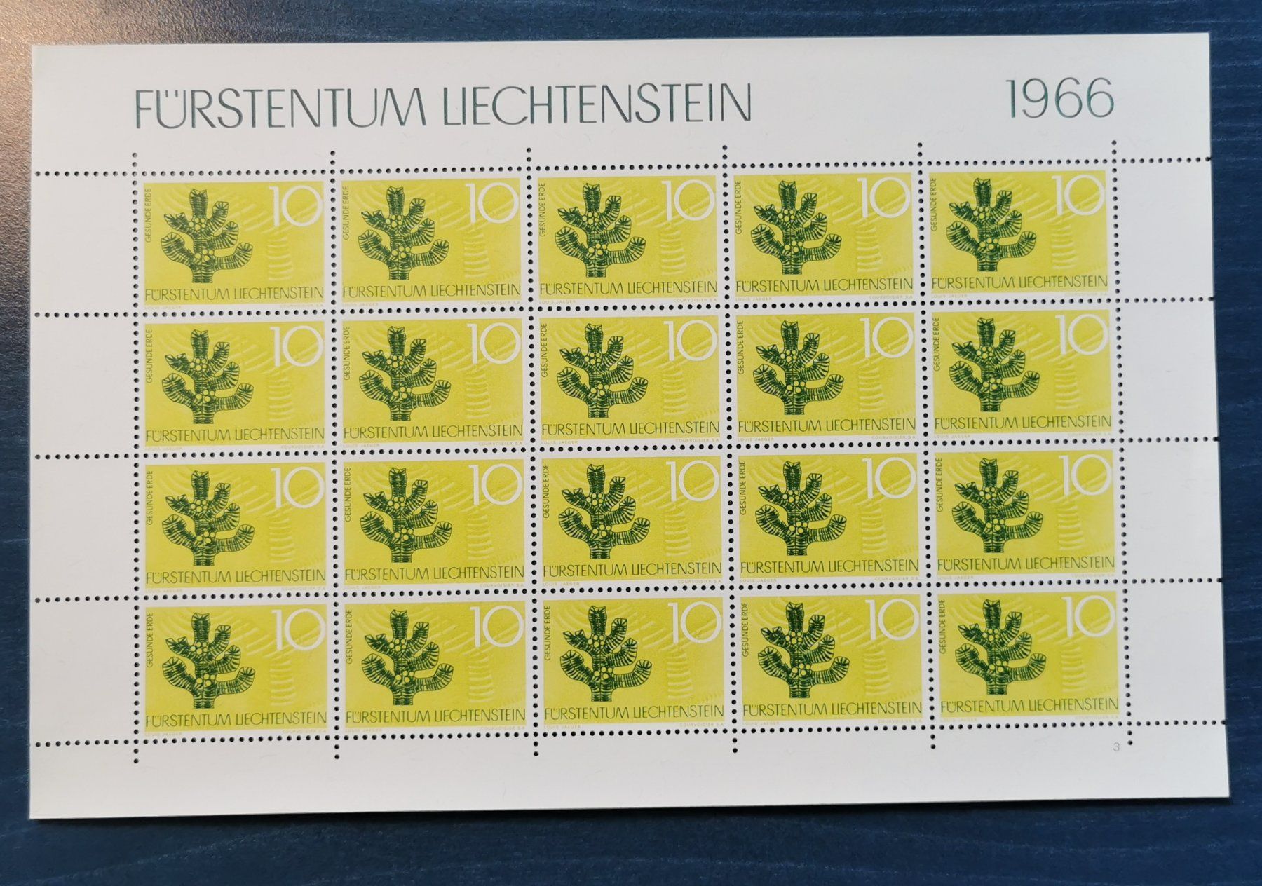 Tutti i francobolli: Liechtenstein 1966* – Nuovo (secondo la descrizione) da Aadorf venduto da Chnorli-Furz