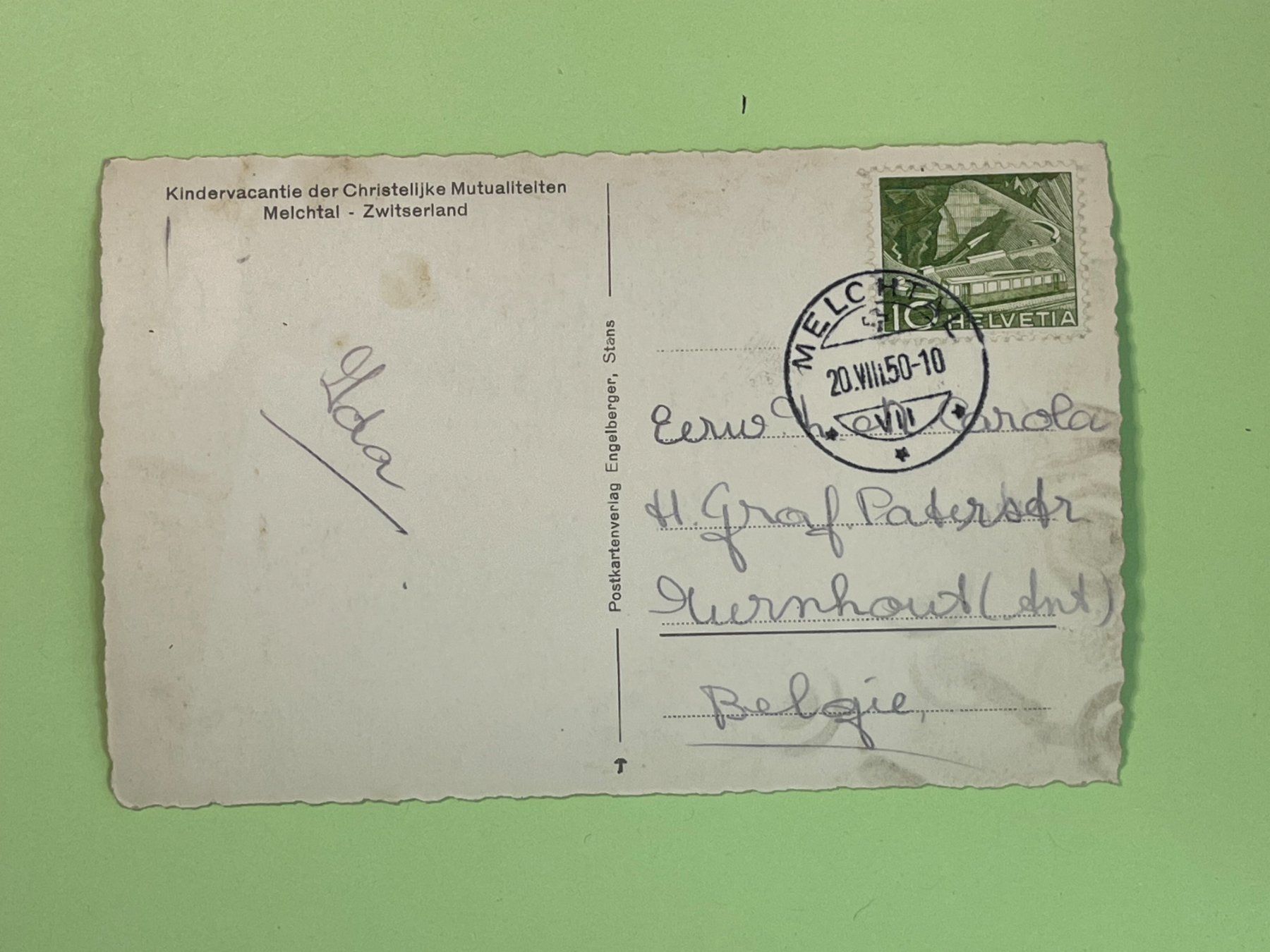 Cartoline postali: Barackendorf - Melchtal – Usato da Steg VS venduto da _vinci_ 1