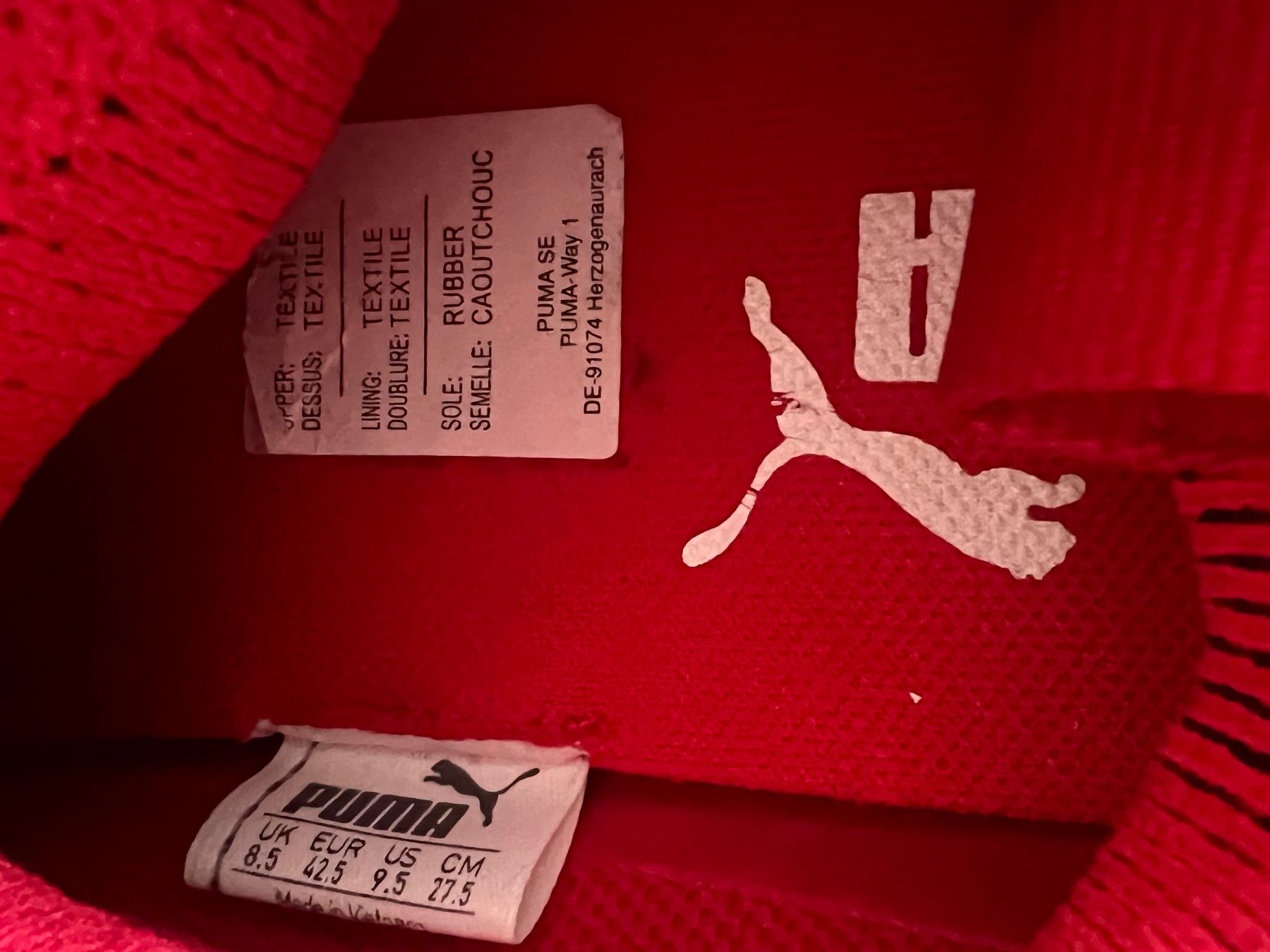 Puma Scarpe da uomo: FERRARI Puma evoKNIT Driver Pro 🏎️ Rennschuhe 🏎️ Formel 1 – Nuovo (secondo la descrizione) da Basse-Nendaz venduto da Diablo132 4