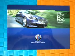 BMW ALPINA B5 BITURBO / 5er F10 Baureihe - Prospekt