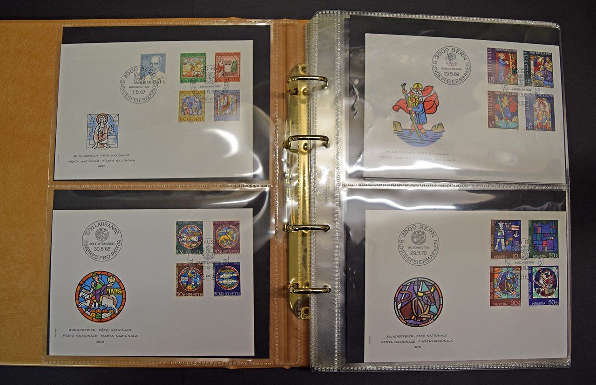 Tutti i francobolli: 60 Pro Patria FDC in Ordner – Nuovo (secondo la descrizione) da Grabs venduto da Fadenquarz