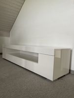 TV Sideboard hochglanz weiss