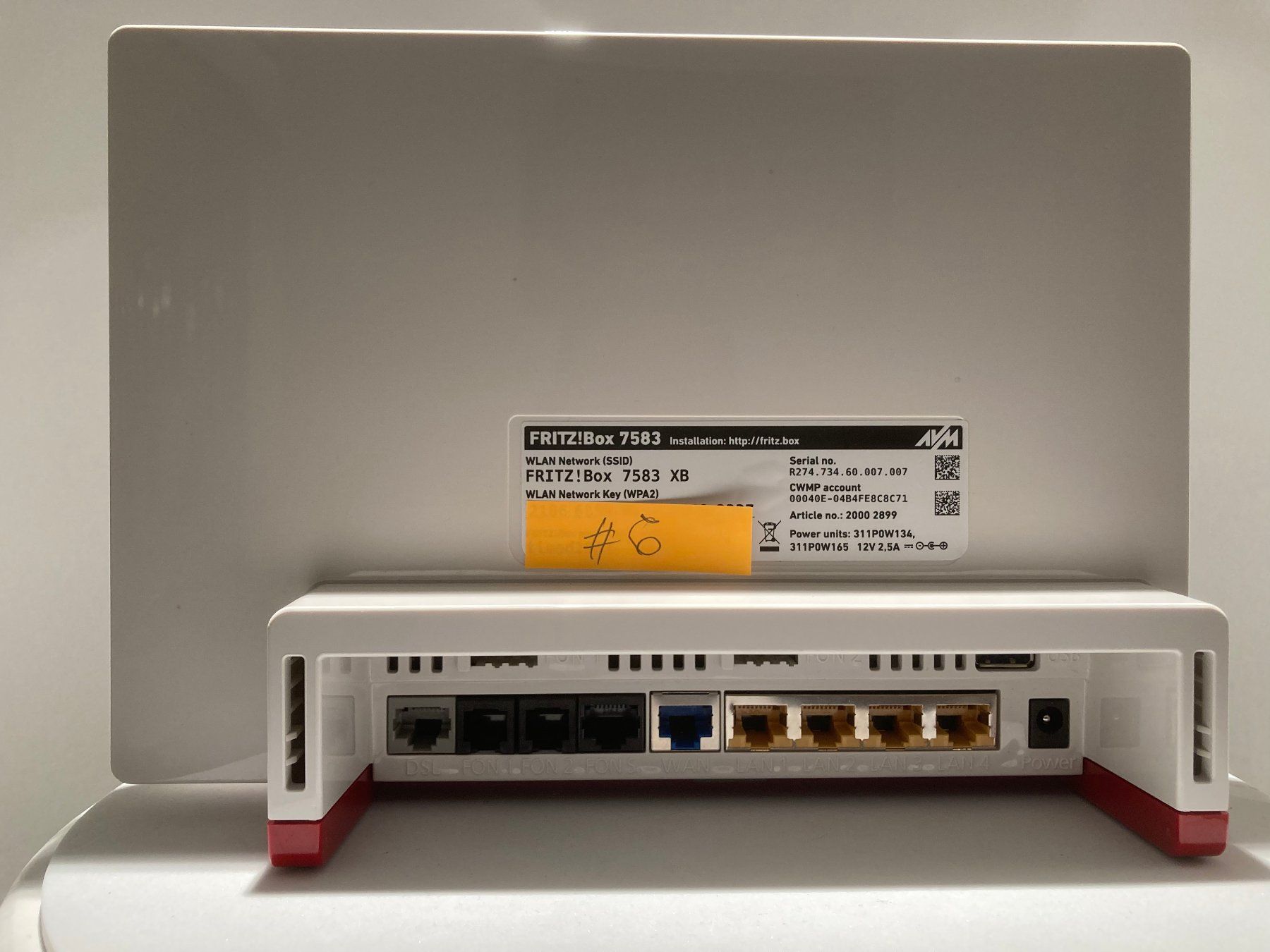 Fritz Modem & Router: Fritzbox 7583 – Usato da Dielsdorf venduto da Textron 2