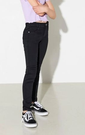 Mädchen Skinny-Jeans 128 schwarz Only Kids