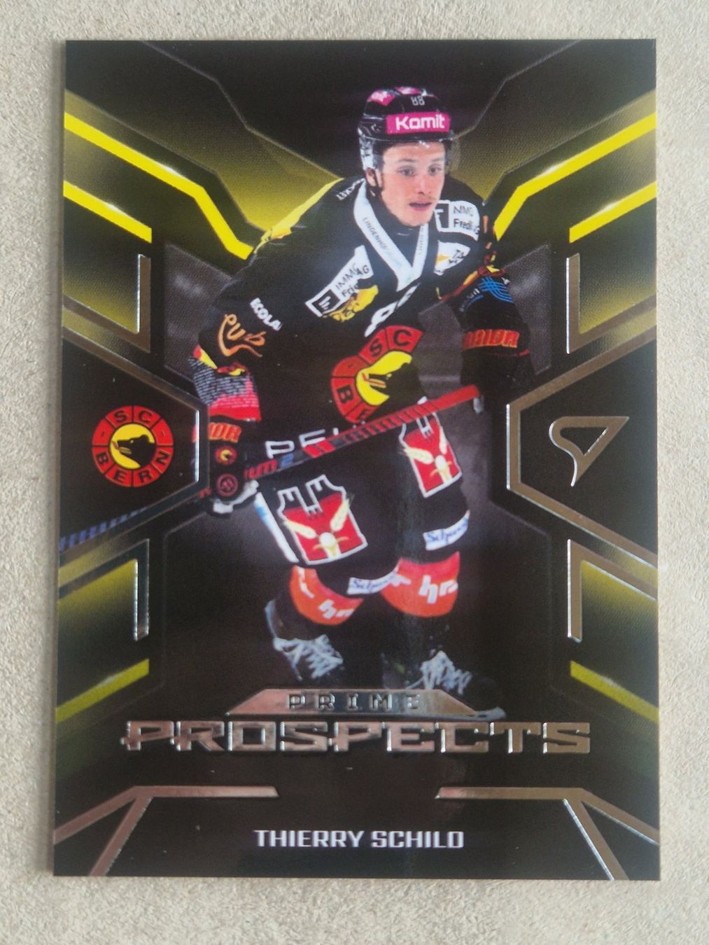 Sportzoo Carte collezionabili: Sportzoo  Prime Prospects   Schild   Bern – Usato da Bouveret venduto da hckoala