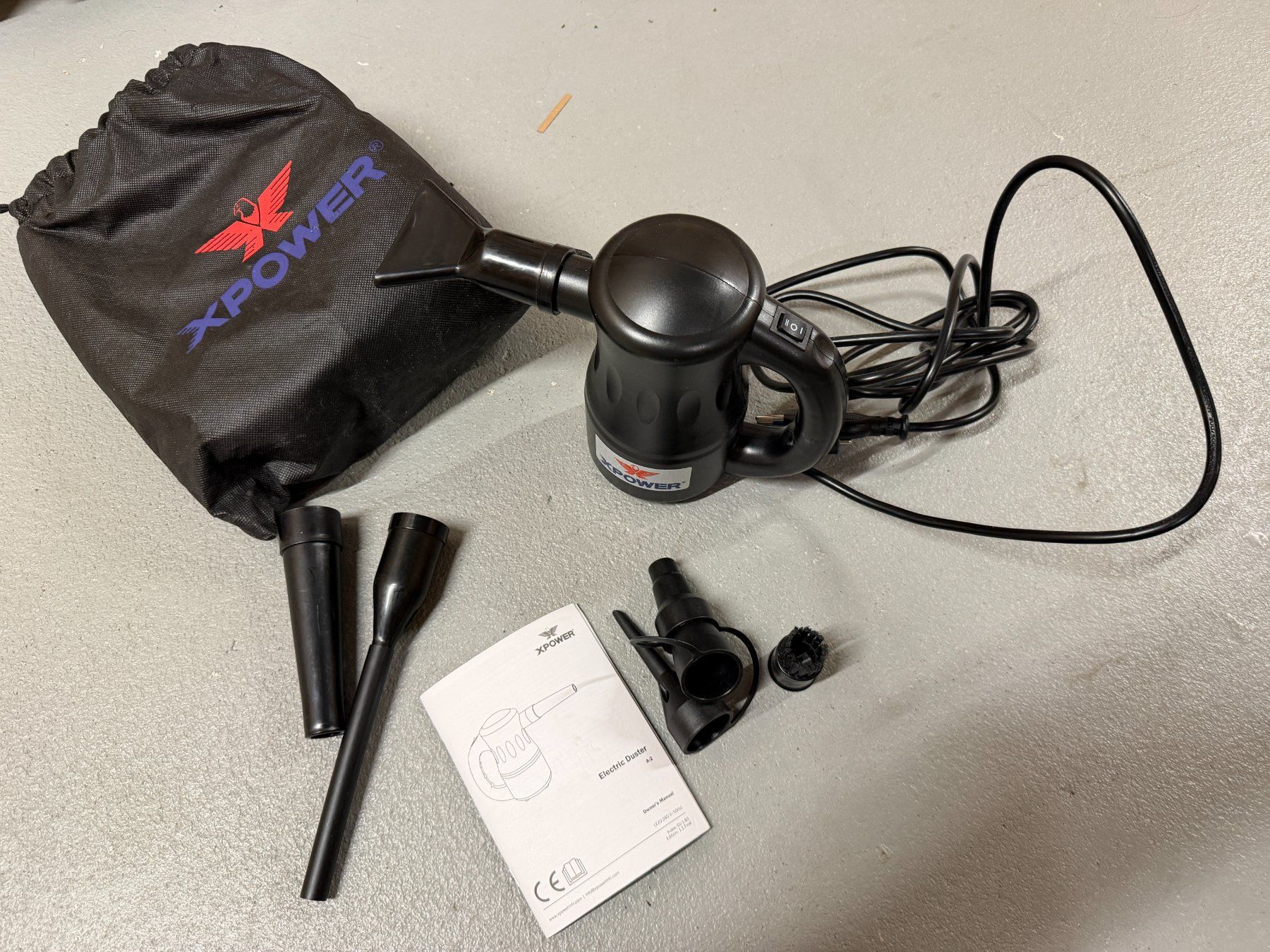 CDs: XPOWER Electric Air Duster Drying Inflating Blower – Gebraucht aus Zürich von ped_8gnn 1