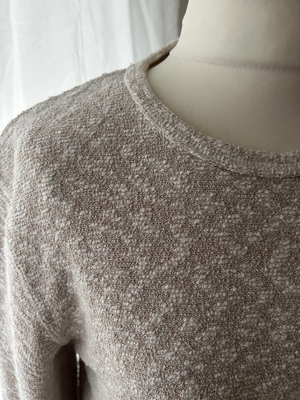 Pulls & Sweat-shirts: MINIMUM DENMARK Pulli, Pullover, Sweater, weiss-beige, M 38 – D'occasion à Zürich par DepotCharity 2