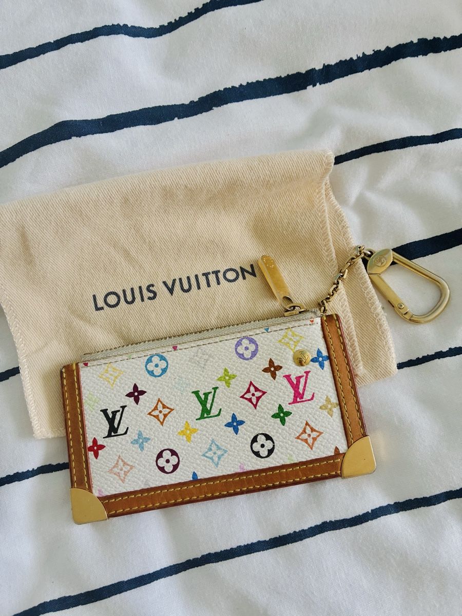 Louis Vuitton Brieftaschen: Louis Vuitton Key Pouch Murakami Multicolor   – Gebraucht aus Basel von ars_r7xd