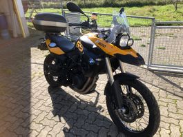 BMW F800 GS, mit Topcase, Garmin Nüvi ,  MFK 06.2024
