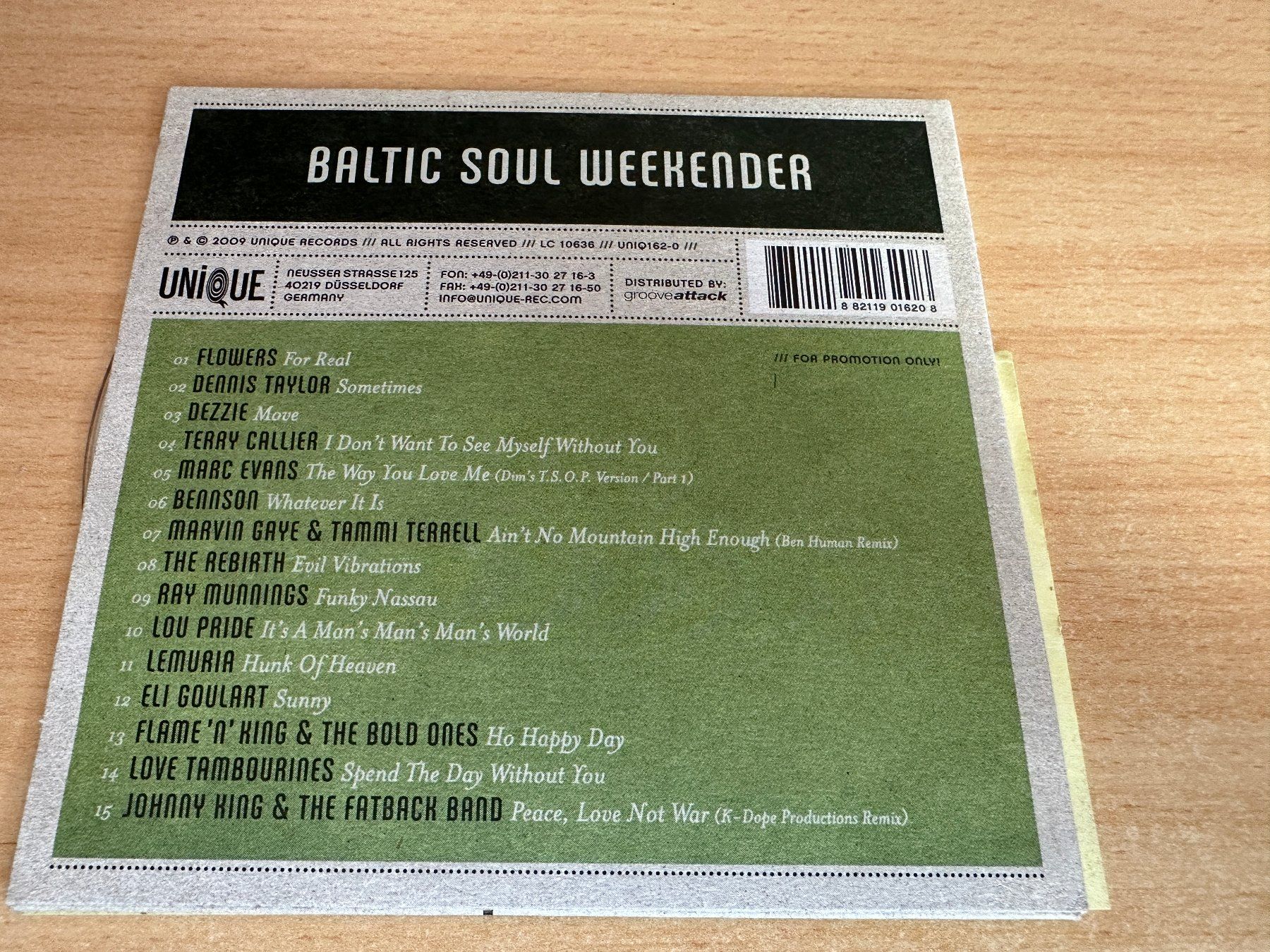CD: Various – Baltic Soul Weekender #2 – Usato da Rikon im Tösstal venduto da Alpenmutz 1