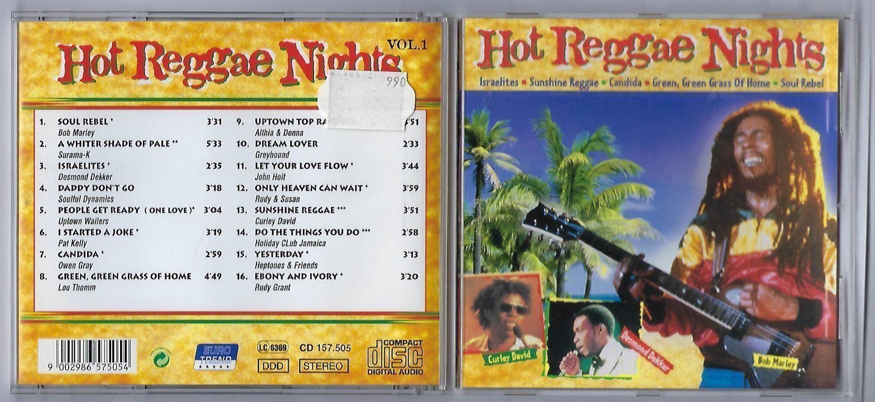 CDs: Reggae - Hot Reggae Nights-CD – D'occasion à Sissach par Greywolf61