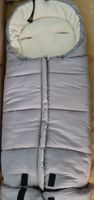 Baby Winter Fusssack Grau - Hält schön warm im Kinderwagen