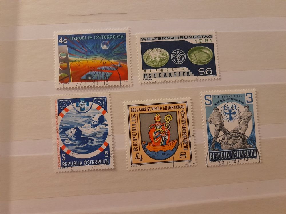 Timbres - AUTRICHE LOT DE 86 FDC DIFFERENTES