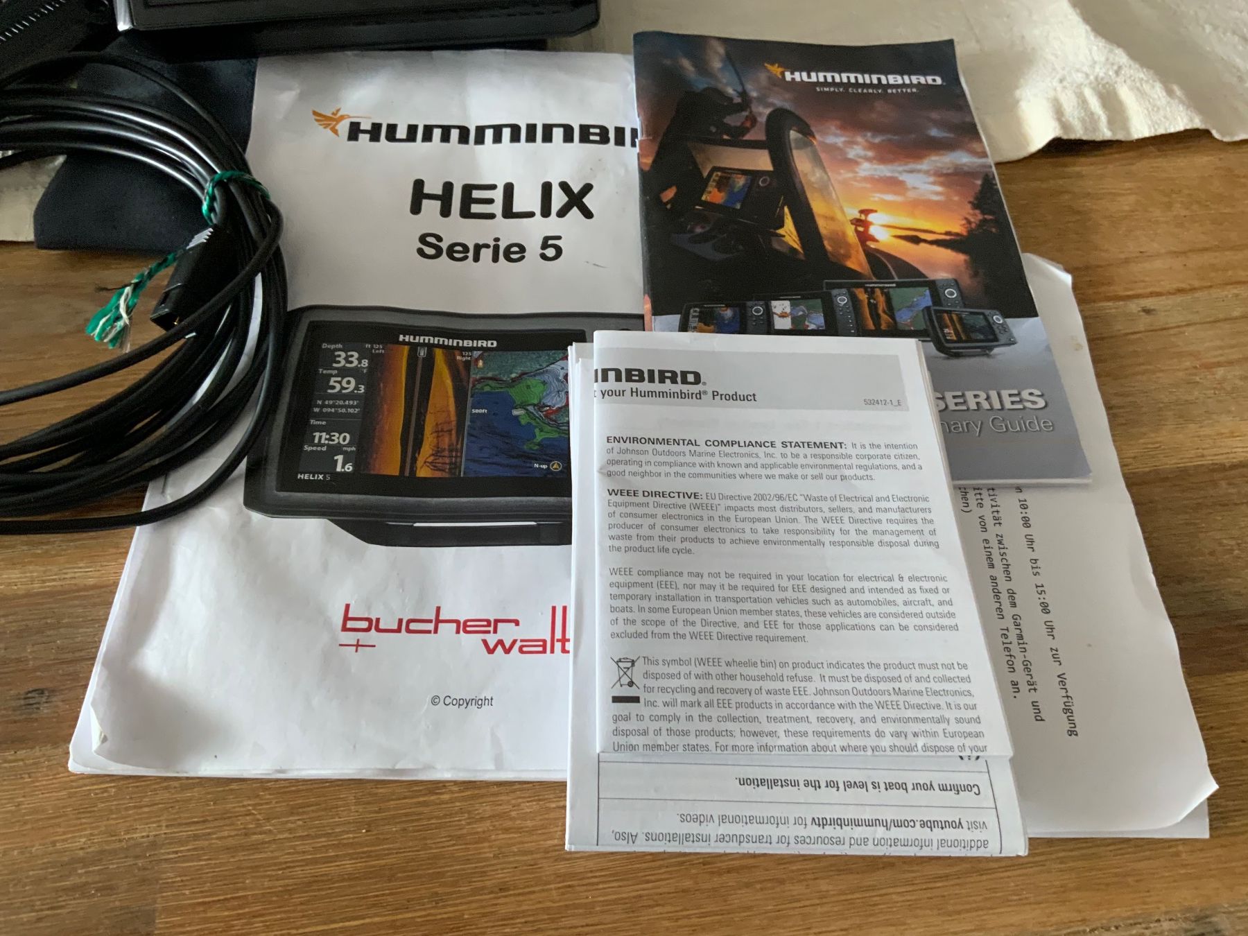 Humminbird Accessori: Humminbird Helix 5 G3 – Nuovo (secondo la descrizione) da Schübelbach venduto da Hecht11. 2
