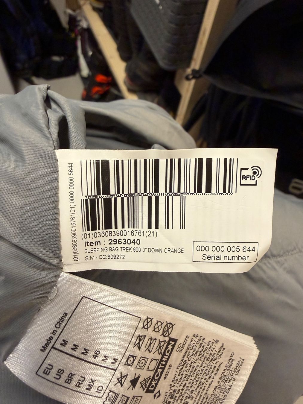 Sacchi a pelo: Daunenschlafsack Forclaz Trek 900 – Nuovo (secondo la descrizione) da Jenins venduto da Nlc5 4