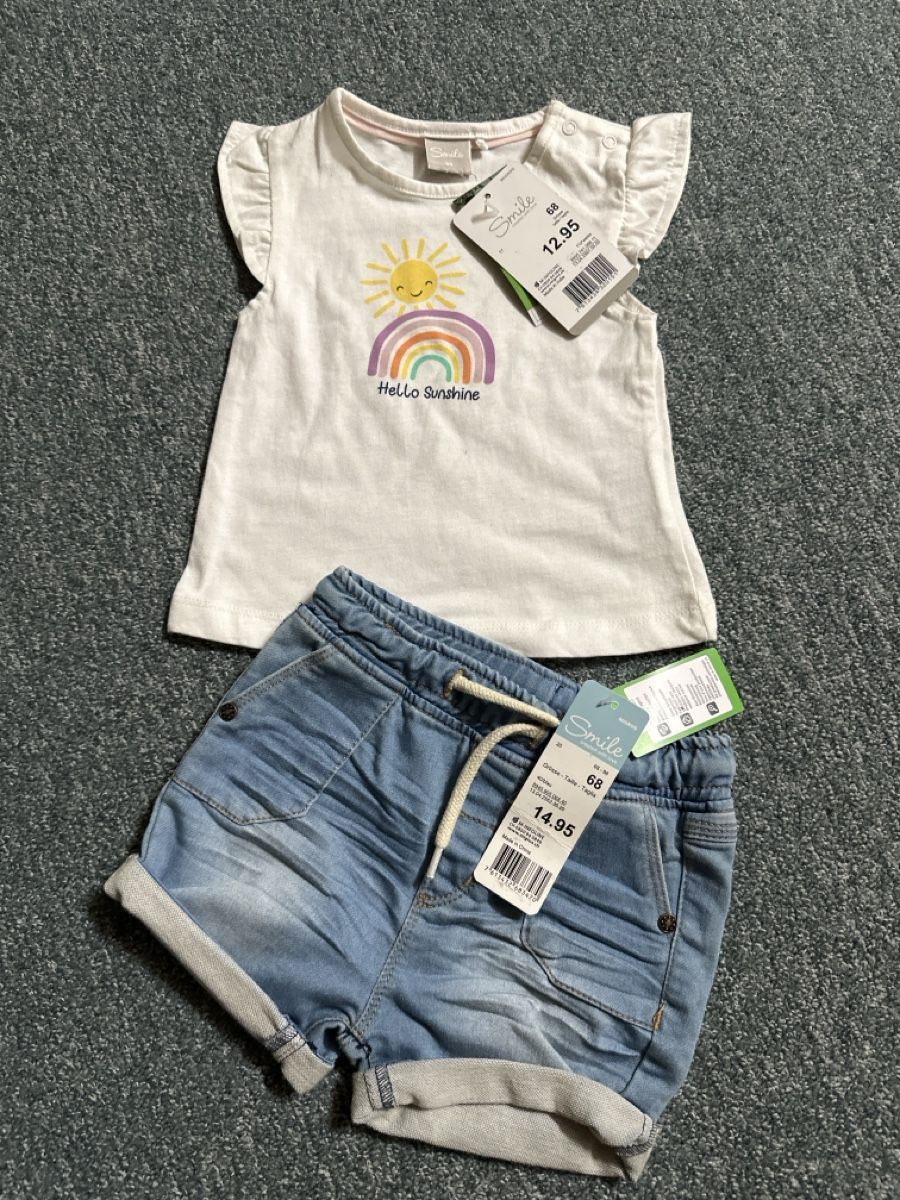 Kleiderpakete & -sets: Mädchen Sommer Set Gr. 68  – Neu und originalverpackt aus Baltschieder von YmroBe