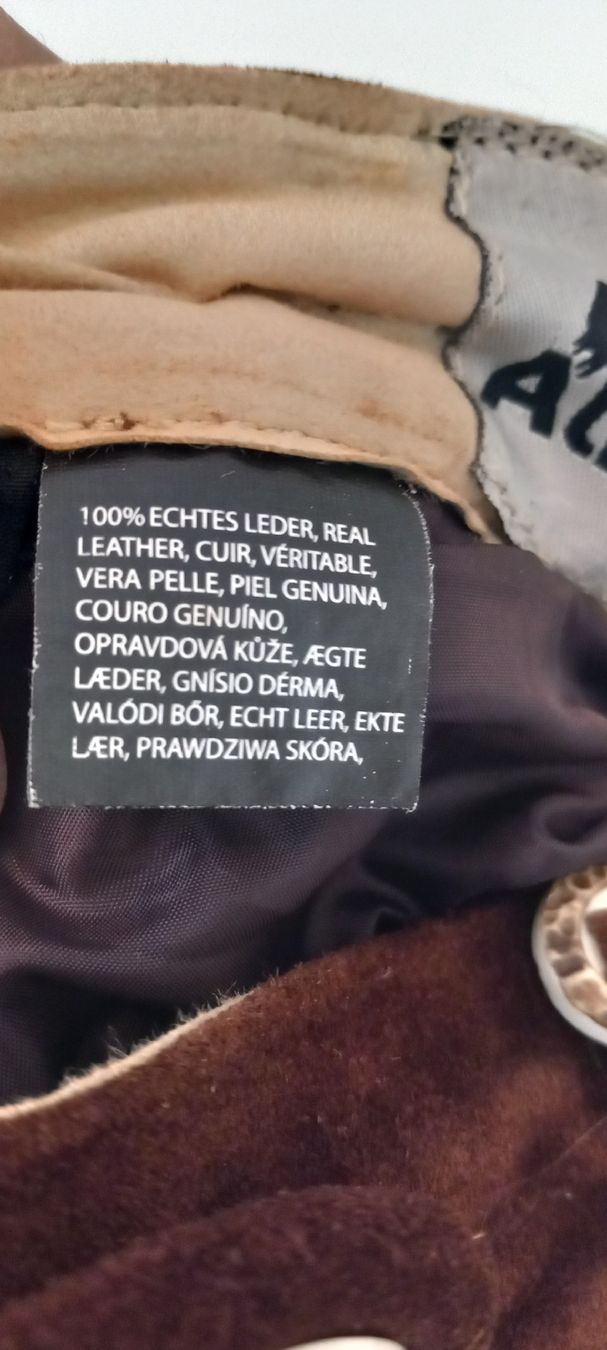 Pantaloni: Lederhosen gr. 52 (echtes Leder) – Usato da Glattfelden venduto da Kstock 3