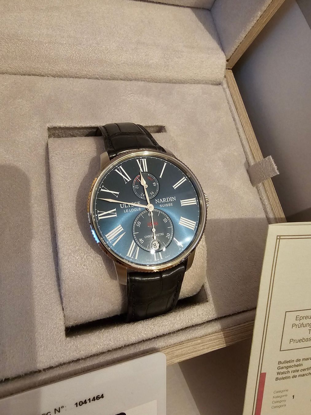 Ulysse Nardin Orologi: Ulysse Nardin Marine Torpilleur – Usato da Bonstetten venduto da HemiEngine1969 1