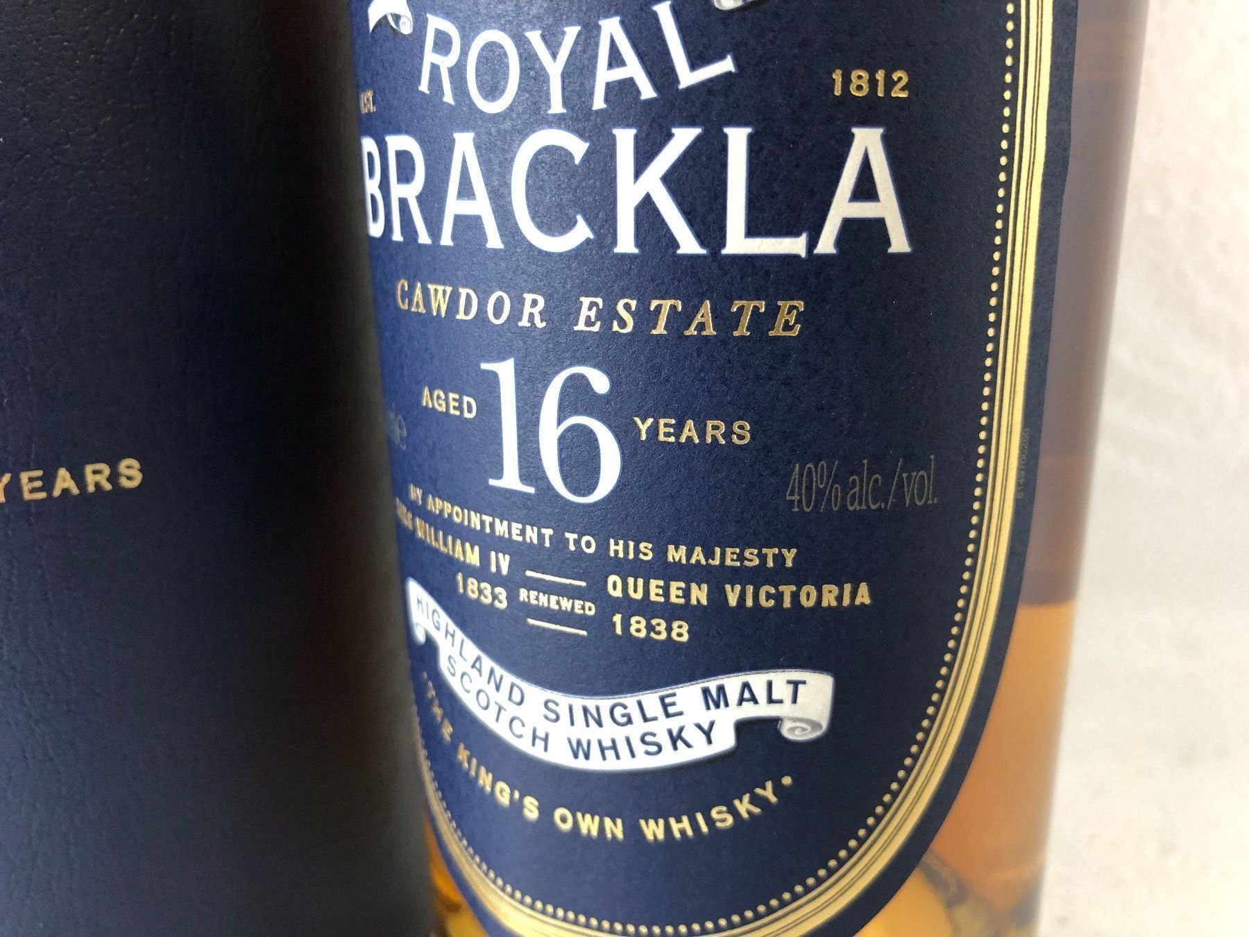 Bevande alcoliche: Royal Brackla Single Malt 16y 40% – Nuovo e nell'imballaggio originale da Wöschnau venduto da Vinsale 2
