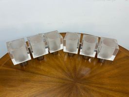 Designer Wandleuten Plexiglas Chromstahl 1960iger Jahren