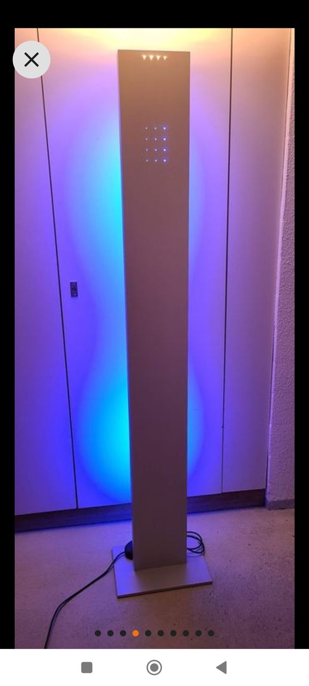 Lampen: Design Led Stehlampe – Gebraucht aus Camorino von RF72