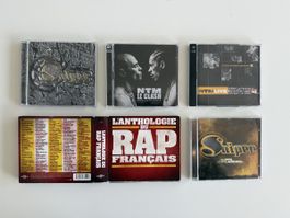 Französischer Rap CD Konvolut – NTM, Sniper, Rap Français