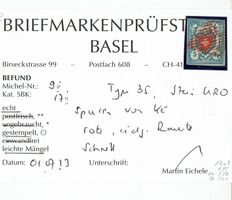 RAYONI <526> 5Rp 17II T35 U RO ROTE RAUTE BEFUND