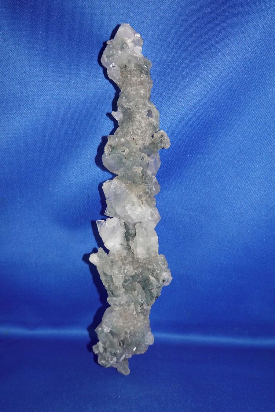 Minerali & Pietre curative: Apophylit Stalaktit auf Chalcedeon – Usato da Schinznach Bad venduto da Demerald 1