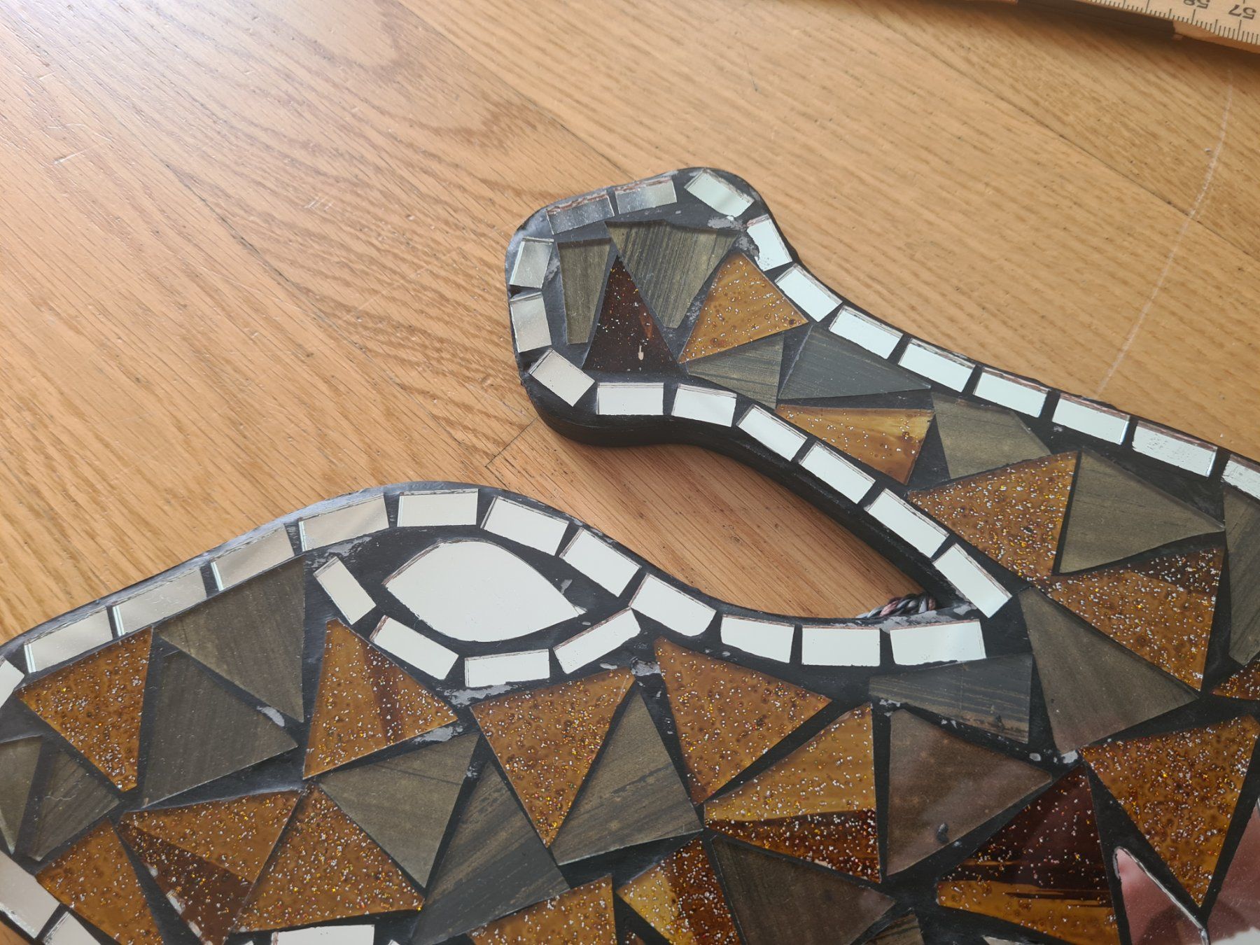 Tutte le decorazioni: Wunderschöne Gecko Wanddeko Mosaik – Usato da Münchenbuchsee venduto da La_piccola 2
