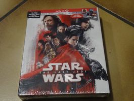 Star Wars The Last Jedi BOX Blu-ray DVD IMPORT
