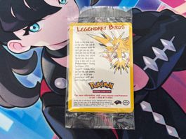 2000 POKEMON Legendary Birds Wizards Black Star Promo sealed