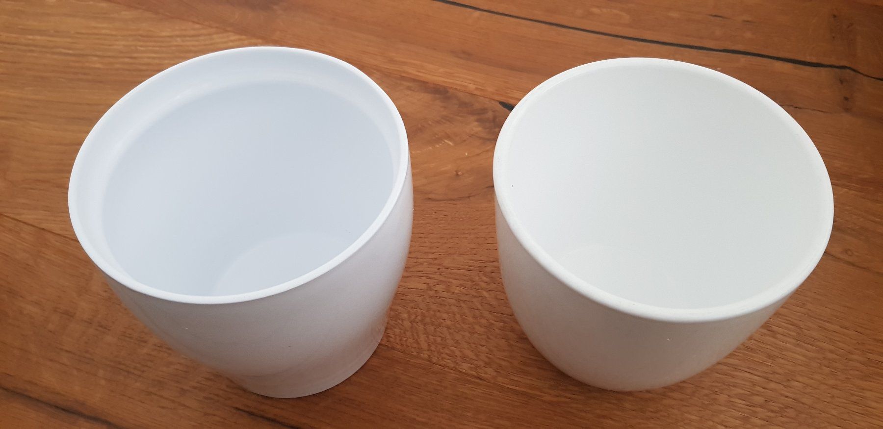 Vasi per fiori: Übertöpfe weiss, 4 Stk. – Usato da Schöftland venduto da dahonich 4